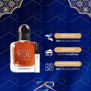 decant 10ml stronger with you intensely